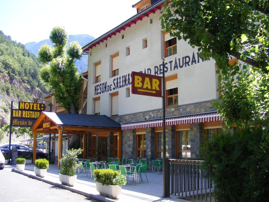 Meson De Salinas Hotel Salinas de Bielsa Екстериор снимка